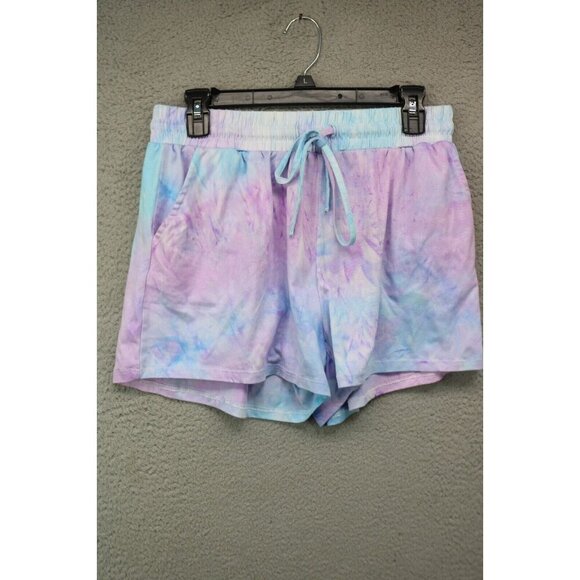 Heathmoor Women's Pajama Set-Hooded Top & Shorts-Size Large-Dolman Sleeves - Picture 8 of 12